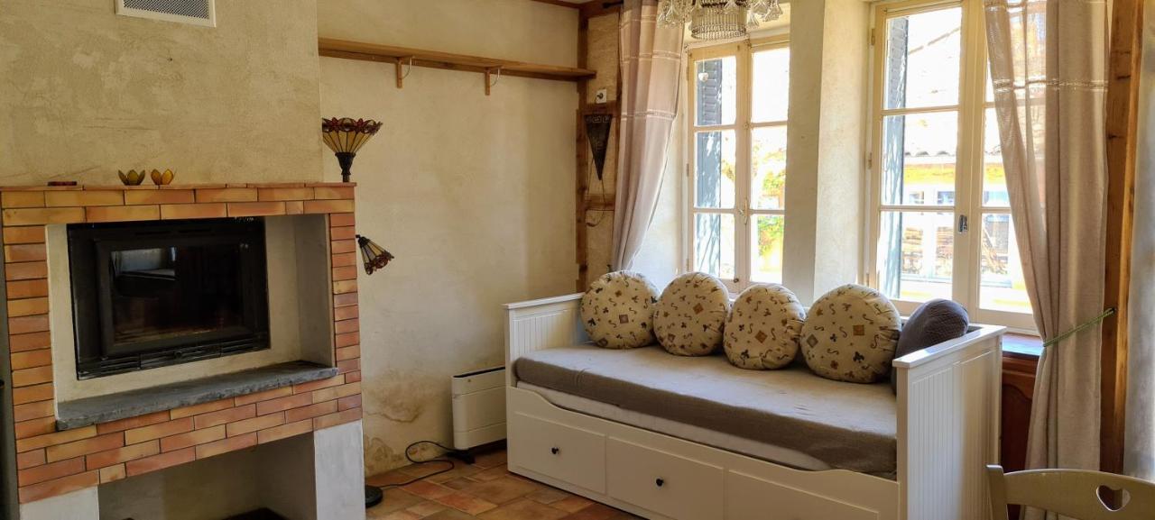 La Maison Des Tisserandes Montségur Esterno foto