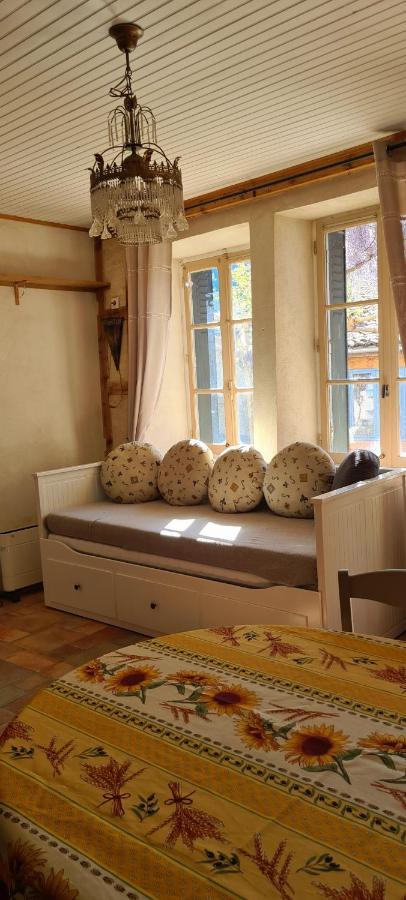La Maison Des Tisserandes Montségur Esterno foto
